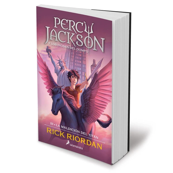 Percy Jackson La maldicion del titan por Rick Riordan's foto | Literal |  BizneCubano